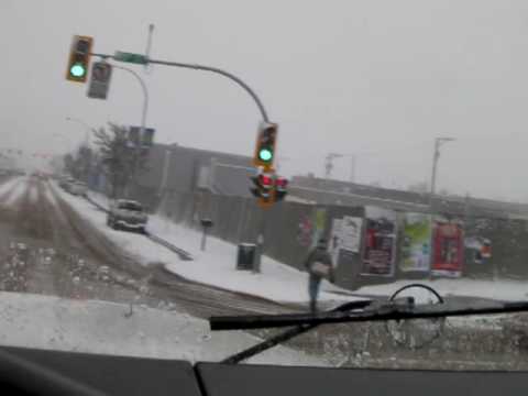 Driver Training in Snow-Day 1 of 48 hour blizzard ...