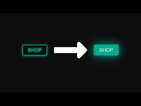 Create A Neon button Hover Animation Effect using HTML and pure CSS