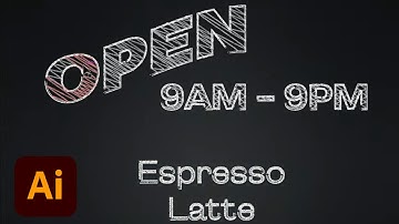 Chalkboard Effects | Illustrator Illustration Challenge | Adobe Creative Cloud