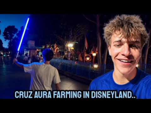 Cruz AURA FARMING IN DISNEYLAND..