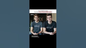 @BrexHQ AI Will Replace 99% of Finance Jobs😲 #ai   #ceo