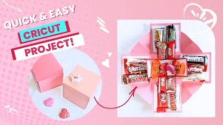 Valentines Exploding Candy Box / Easy Beginner Cricut Project by Christy Cain - Appalachian Home Co. 899 views 3 months ago 9 minutes, 17 seconds