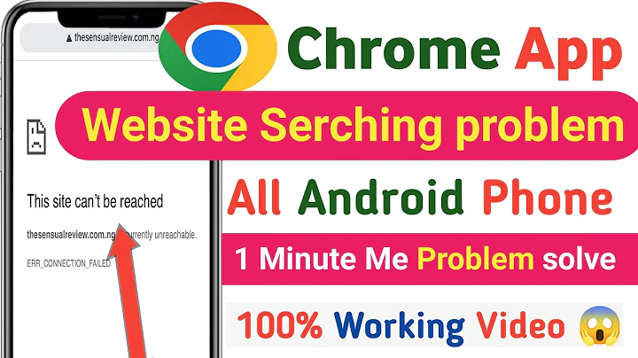 This site can't be reached | this can't be reached problem | this site can't be reached error