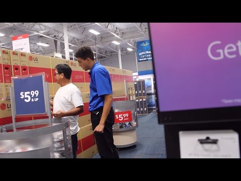 Fake Best Buy Employee  Prank! (Threatened to call the police)