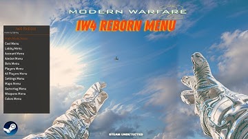 CoD Mw2 (2009) Steam ONLINE Mod Menu - iw4 Reborn (Latest version 2024) #mw2