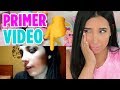 REACCIONANDO A MI PRIMER VIDEO - QUE VERGÜENZA! ME HIZO LLORAR 😢 | Mariale