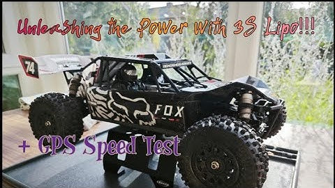 Losi Tenacity DB Pro with Badlands on 3S Lipo | Running and GPS Speed Test | RCO