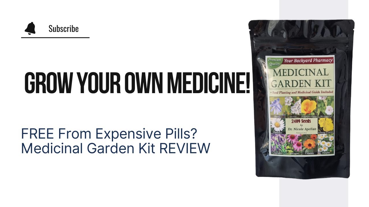Grow Your Own Medicine at HOME! Medicinal Garden Kit Review (Honest Results!) #FastGrowingPlants