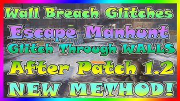NEW! Wall Breach Glitches | The Division | Escape Manhunt | Glitch Through WALLS | After 1.2 Exploit