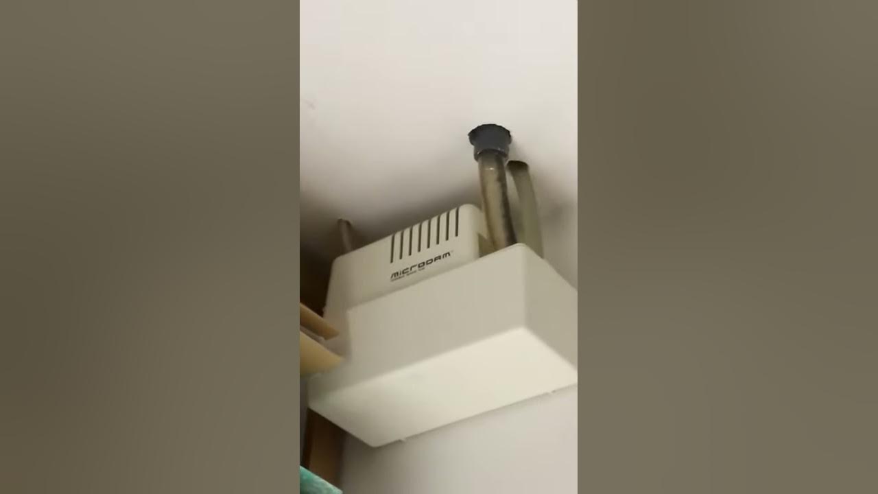 This is how a typical Aircon condensate pump.may sound like. Pretty