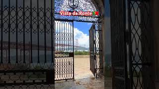 Miradouro de capela de Santo Amaro com vistas incriveis para a Ponte e o Cristo-Rei 🇵🇹|short#ytshrt#