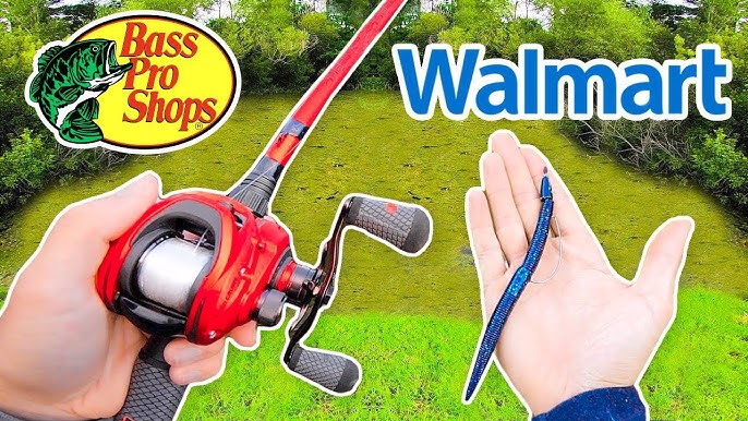WORST Fishing Lures at Walmart!! (Fishing Challenge) 