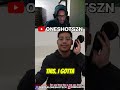OneShotSzn Reacts to Will He Will Netflix Star Steal His Girlfriend?! #shorts