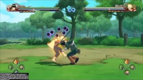 (Naruto Shippuden Ultimate Ninja Storm 4) Rock Lee Infinite Air Combo (Tutorial)