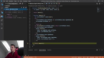 JavaScript: Minimum Depth of Binary Tree (ENG)