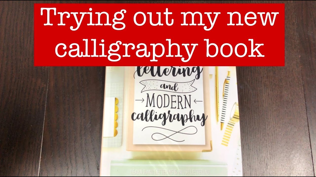 Trying to Learn Brush Lettering YouTube