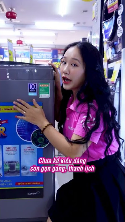 Máy giặt lồng đứng chưa tới 4tr, mà đủ thứ để xài - Điện máy MediaMart #shorts