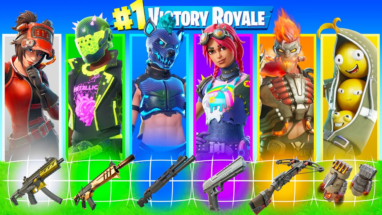 The *RANDOM* SEASON 3 Skin Challenge in Fortnite!