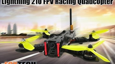 100km+ Foxtech Lightning 210 FPV Racing Quadcopter