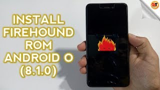 How to Install FireHound Rom on Redmi 4A phone | Android Oreo Rom