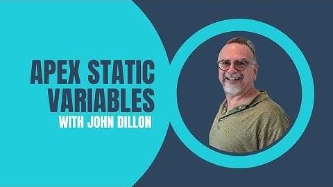 Apex Static Variables