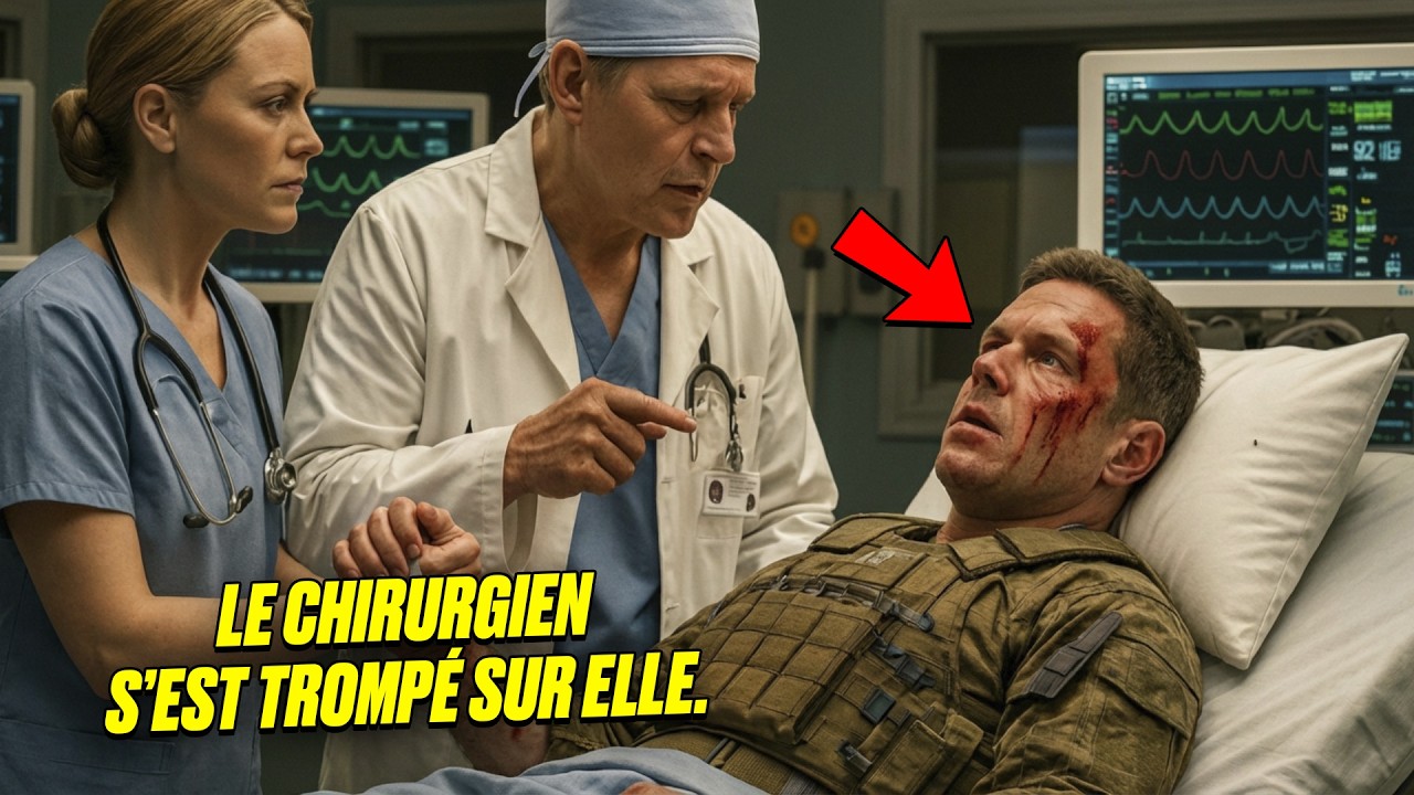 «Juste une infirmière», dit le chirurgien — le SEAL blessé murmura: tu ignores qui elle est