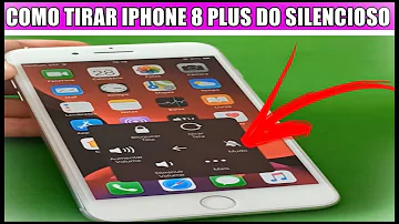 Como ativar o toque no iPhone 8?