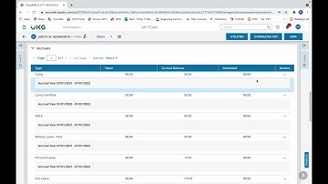 Timekeepers  How to Convert Overtime or Time Worked on a Calamity Day to Comp Time