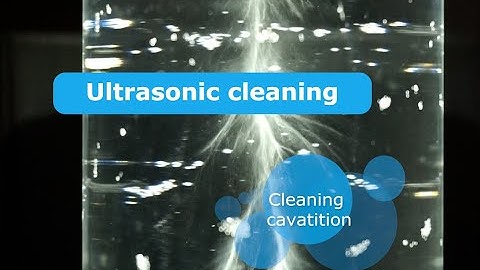 ultrasonic cleaning & ultrasonic degassing