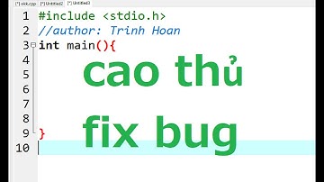 Lập trình - Cách FIX BUG của 1 cao thủ giang hồ - Xem tới phút cuối nhá