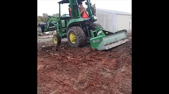 What Else Can You Do with a Box Blade? #shorts #johndeere #boxblade #tractor #farmlife #homestead