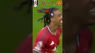 Fulham vs Man United - INSANE Goals 🔥Premier League Highlights #soccer  #football #shorts