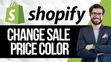 How to Change Sale Price color in Shopify