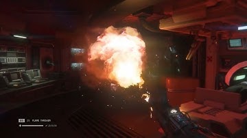 Alien Isolation: Flamethrower Showcase