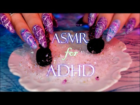 ASMR for ADHD and Sleep 💜😁(No Talking) ASMR for People Who Get Bored Easily