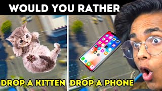 Would You Rather! (HARDEST CHOICES EVER)