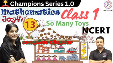 So many Toys | Chapter 13 | Chapter complete | Class 1 | NCERT | By Saloni Ma
