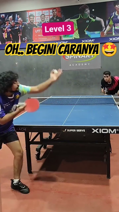 CARA MENGAMBALIKAN SERVIS TENIS MEJA, TUTORIAL SERVIS TABLE TENNIS #tutorial #cara #pingpong #viral