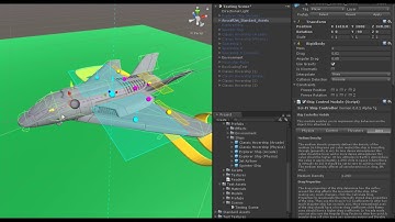 Sci-Fi Ship Controller In Scene Editing