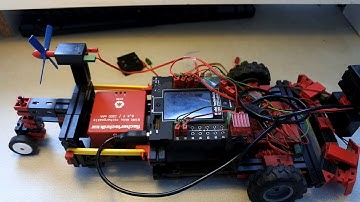 fischertechnik TXT controller: Discovery ep. 206 - Intro, battery wiring, switches, schematics, more