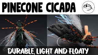 Fly Tying Tutorial: The Pinecone Cicada: Brood X KILLER [Fly Tying Tutorial]