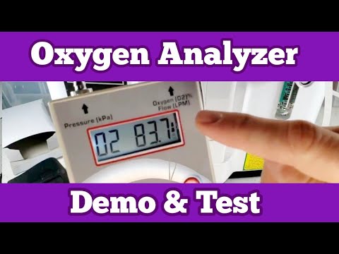 Video: Pentru ce este folosit analizorul de oxigen?