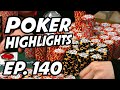 Poker Livestream Daily Highlights  Ep. 140  PokerNightTV, Spraggy, LiveattheBike, djarii