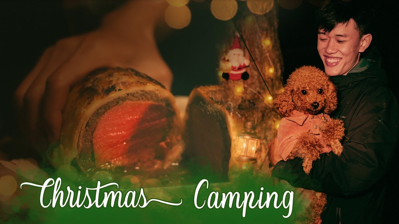 Cắm trại Đà Lạt đêm Giáng sinh - Làm Beef Wellington | Christmas Camping in Đà Lạt. | Go With Jerry.