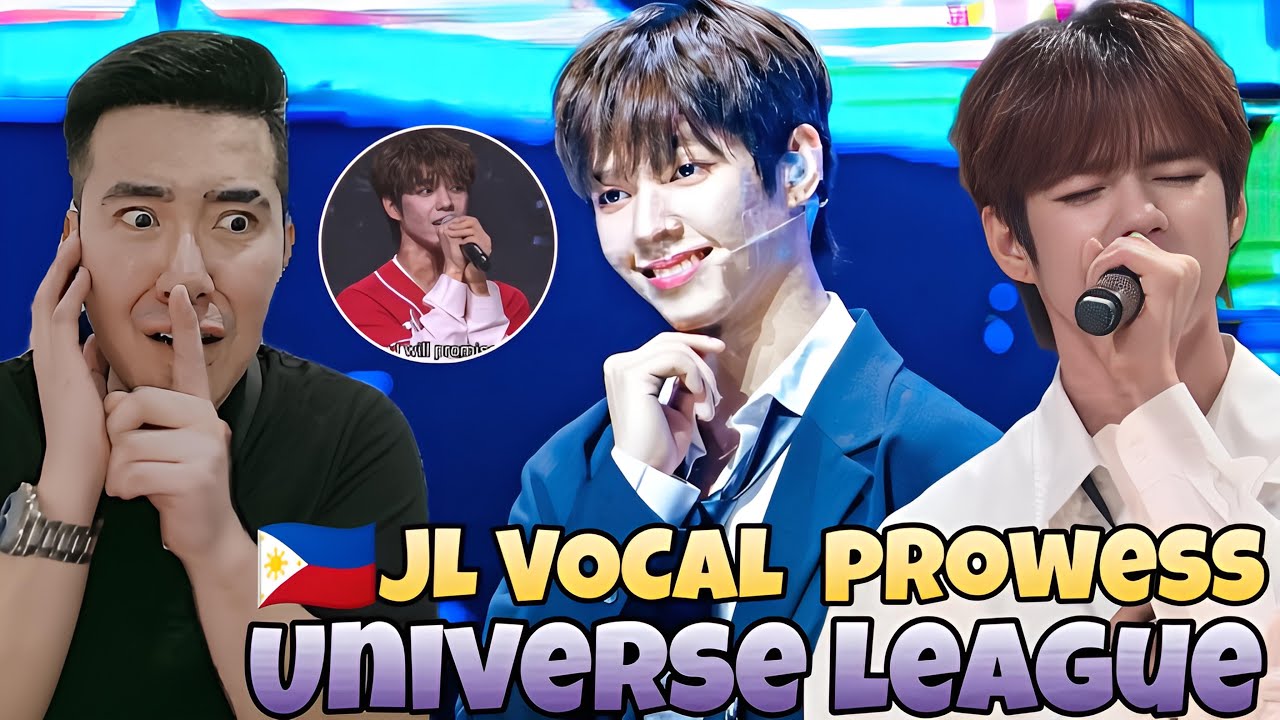 [UNIVERSE LEAGUE] JL GASPAR LIVE VOCALS COMPILATION | REACTION