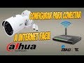 como configurar una cámara ip dahua para conectar a Internet