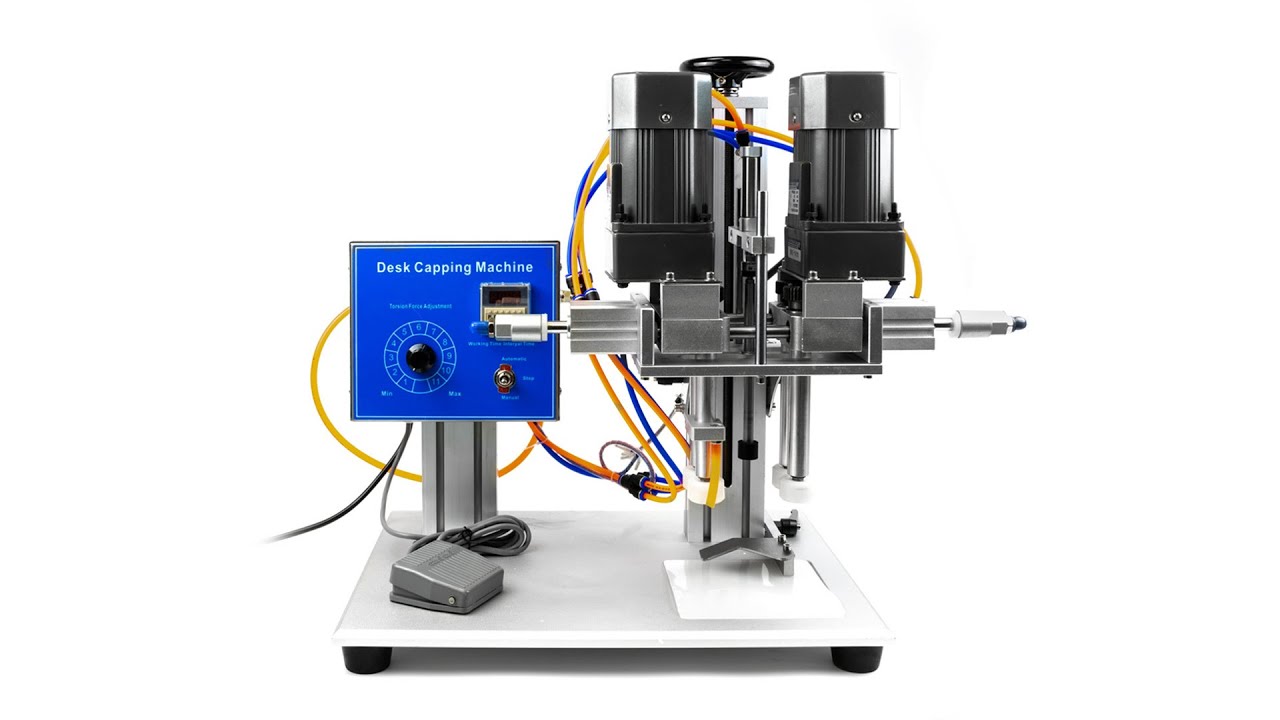 Tête De Capsuleuse Électrique En Métal Avec Connexion Étanchéité - Pour Bouchons 40-50mm - Machine De Capsulage