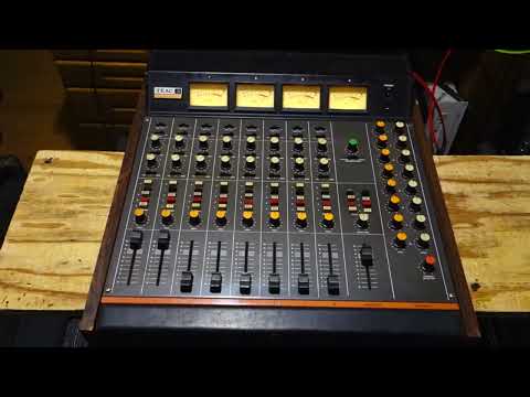 Teac Model 3 Tascam Series 70's 8 Channel Analog Mixer