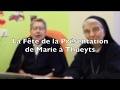 La fte de la prsentation de marie  lcole de thueyts