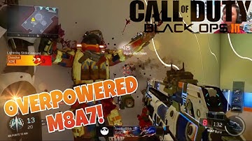 BEST OVERPOWERED M8A7 CLASS SETUP! BLACK OPS 3 GAMEPLAY (BO3 BEST ASSAULT RIFLE!)